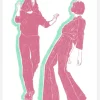 Jlr Dancing3 Copy Canvastavla (30x40 cm)