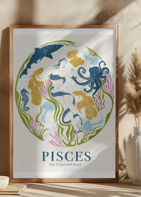 Jlr Pisces Copy Poster (21x29.7 cm (A4))