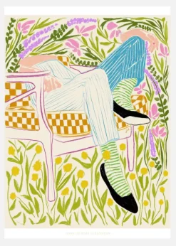 Jlr Quiet In The Garden 2 Canvastavla (30x40 cm)