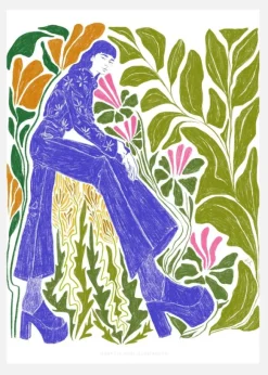 Jlr Rosealie Copy Canvastavla (30x40 cm)