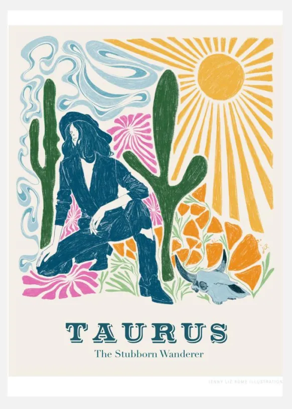 Jlr Taurus Copy Canvastavla (30x40 cm)