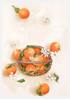 Juicy Orange Canvastavla (30x40 cm)