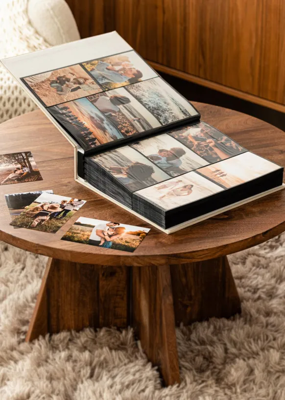 KAILA Fotoalbum Memories Creme - 1000 bilder i 10x15 cm
