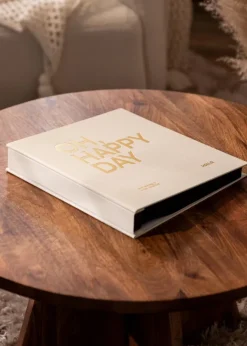 KAILA Fotoalbum OH HAPPY DAY Creme - 600 bilder i 10x15 cm