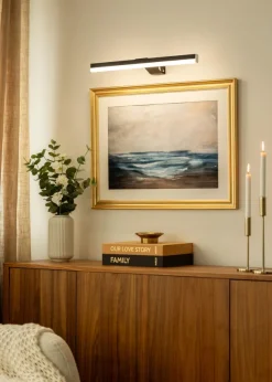 KAILA Glow Batteridriven Tavelbelysning 55 cm - Svart