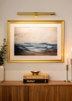 KAILA Halo Batteridriven Tavelbelysning 50 cm - Guld