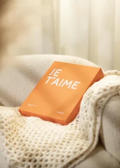 KAILA JE T'AIME - Coffee Table Photo Album (60 Svarta Sidor / 30 Blad)