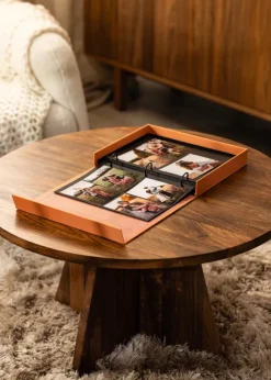 KAILA JE T'AIME - Coffee Table Photo Album (60 Svarta Sidor / 30 Blad)