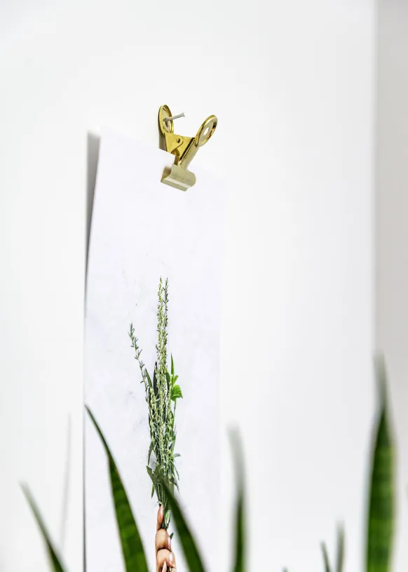 KAILA Poster Clip Gold 40 mm - 4-p
