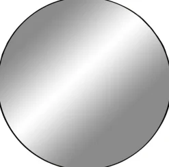KAILA Round Mirror - Thin Black 100 cm Ø