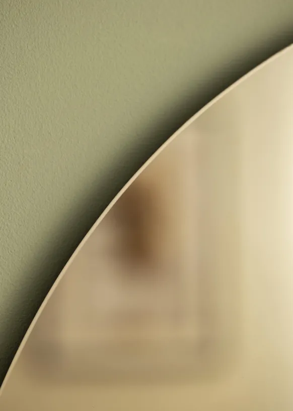 KAILA Rund Spegel Dark Bronze 70 cm Ø