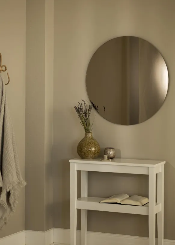KAILA Rund Spegel Dark Bronze 70 cm Ø