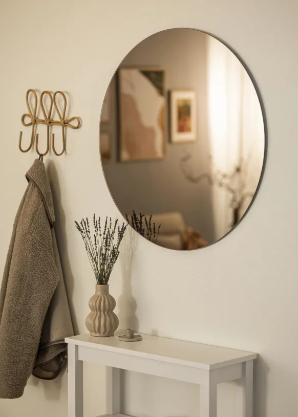 KAILA Rund Spegel Dark Bronze 80 cm