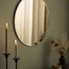 KAILA Rund Spegel Dark Bronze Deluxe 50 cm Ø
