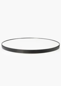 KAILA Rund Spegel Edge Black 100 cm Ø
