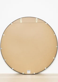 KAILA Rund Spegel Edge Black 100 cm Ø