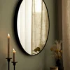 KAILA Rund Spegel Edge Black 70 cm Ø