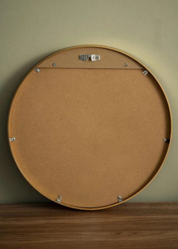 KAILA Rund Spegel Edge Gold 40 cm Ø