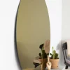 KAILA Rund Spegel Gold 110 cm Ø