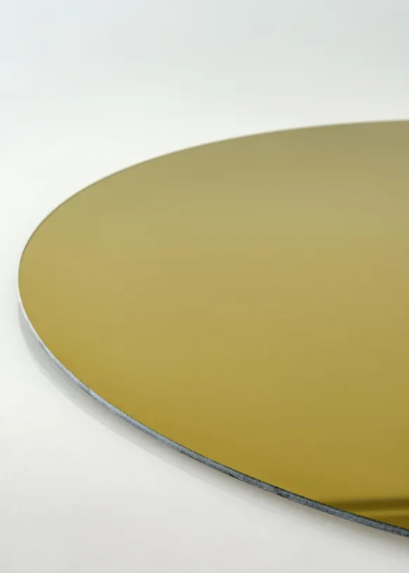 KAILA Rund Spegel Gold 110 cm Ø