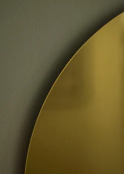 KAILA Rund Spegel Gold 50 cm Ø