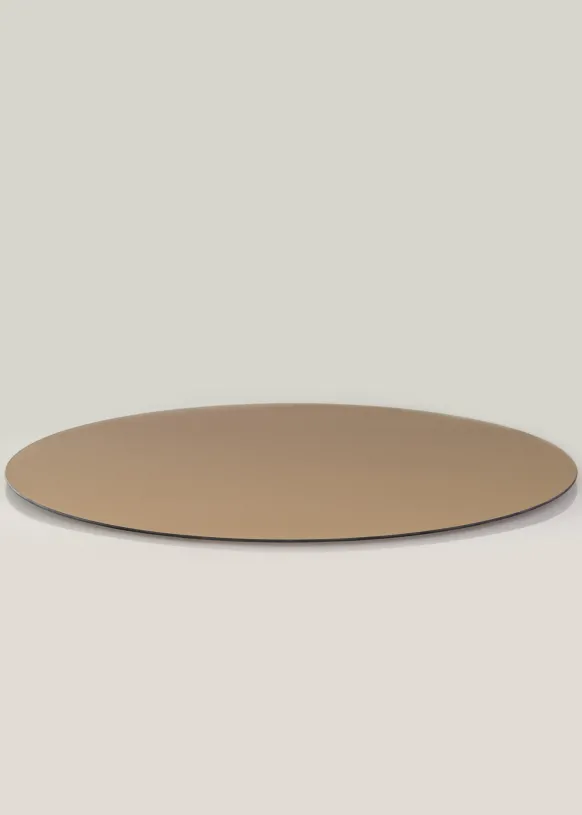 KAILA Rund Spegel Rose Gold 90 cm Ø