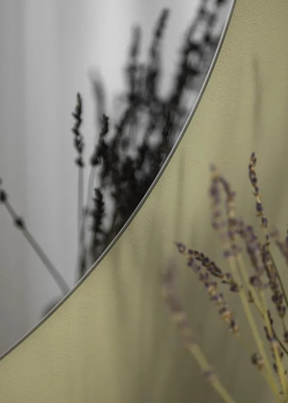 KAILA Rund Spegel Smoked Grey 70 cm Ø