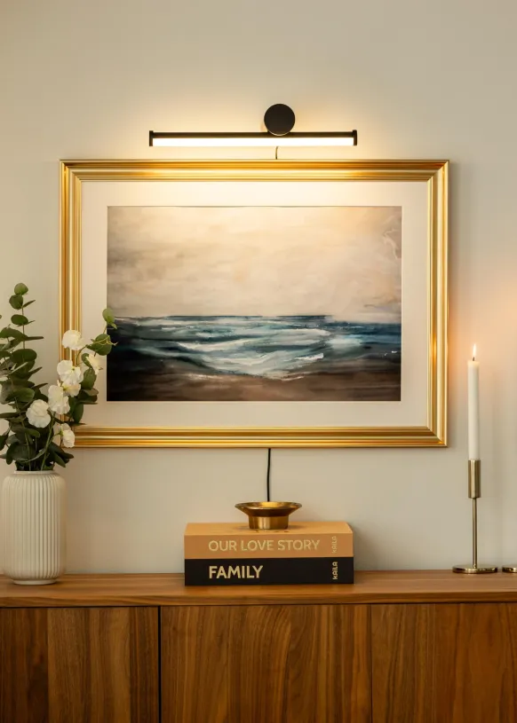 KAILA Shine Tavelbelysning 40 cm - Svart