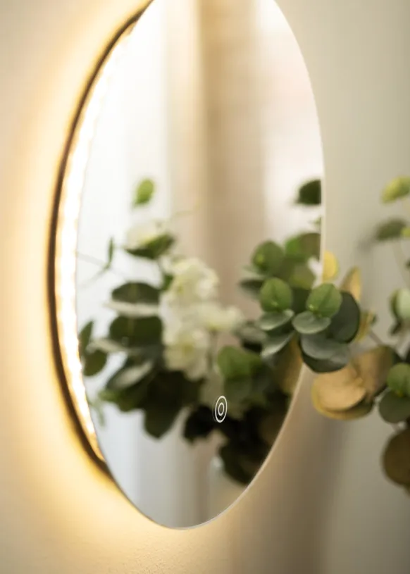 KAILA Spegel LED 40 cm Ø
