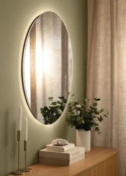 KAILA Spegel LED 90 cm Ø