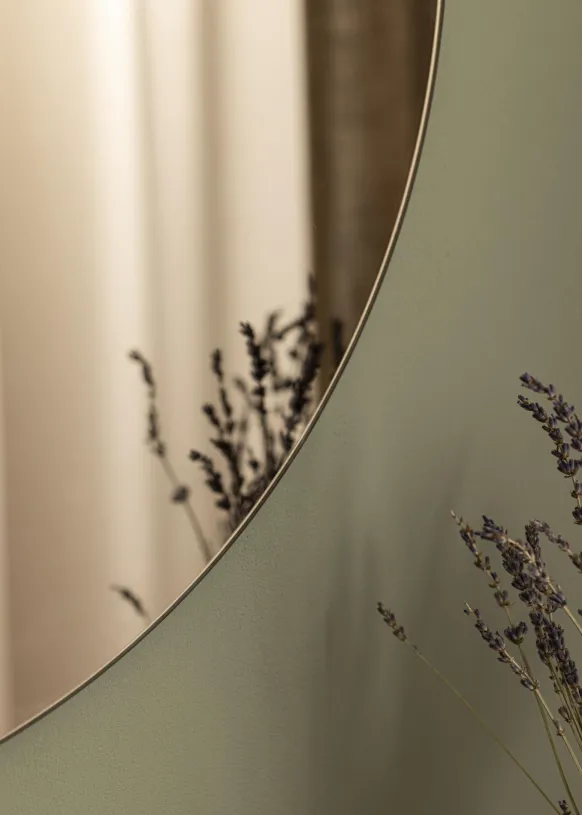 KAILA Spegel Oval Dark Bronze 70x100 cm
