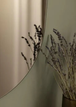 KAILA Spegel Oval Dark Bronze 50x70 cm