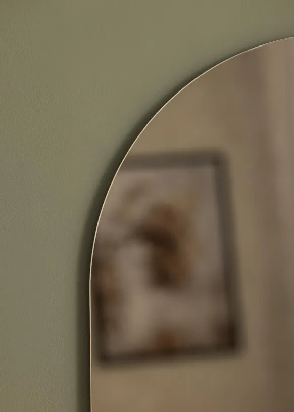KAILA Spegel Oval Dark Bronze 50x70 cm