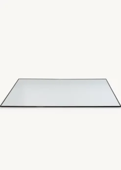 KAILA Square Mirror - Thin Black 60x60 cm