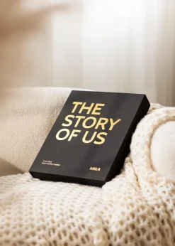 KAILA THE STORY OF US Black - Coffee Table Photo Album (60 Svarta Sidor)