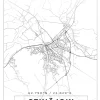 Karta - Seinäjoki - Vit Poster (21x29.7 cm (A4))