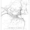 Karta - Sundsvall - Vit Poster (21x29.7 cm (A4))