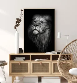 King Of Lions Poster (21x29.7 cm (A4))