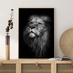 King Of Lions Poster (21x29.7 cm (A4))