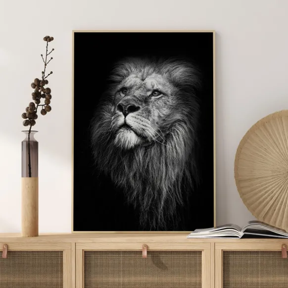 King Of Lions Poster (21x29.7 cm (A4))