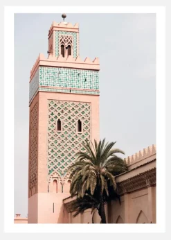 Koutoubia Mosque Canvastavla (30x40 cm)