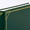 Kvadrat Grön - 30x30 cm (100 Vita sidor / 50 blad)