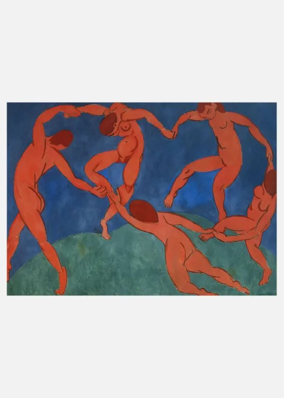 La Danse II Ful - Henri Matisse Canvastavla (30x40 cm)