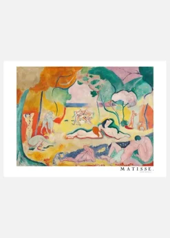 La Joie De Vivre II - Henri Matisse Canvastavla (30x40 cm)