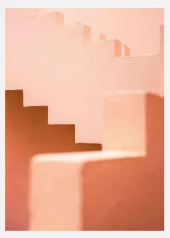 La Muralla Roja Pink Canvastavla (30x40 cm)