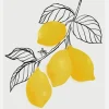 Lamya Lemons Canvastavla (30x40 cm)