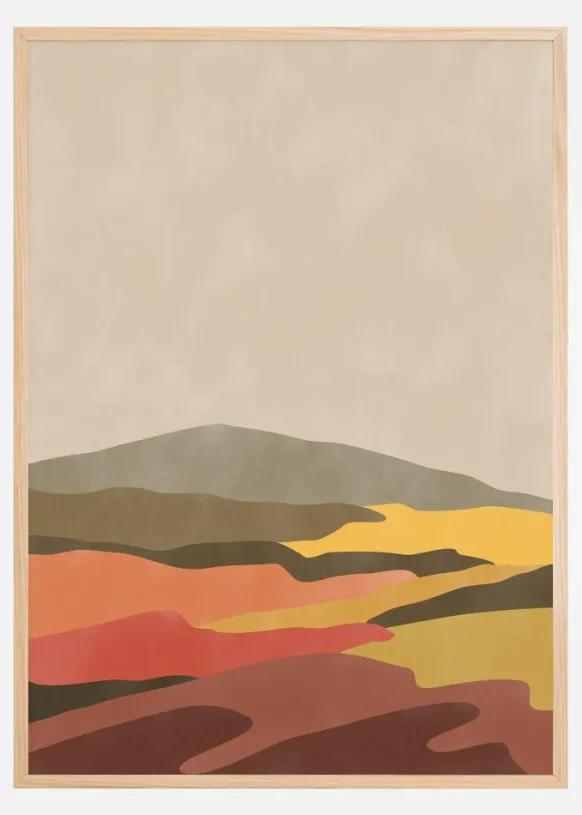 Landscape No.8 Poster (21x29.7 cm (A4))