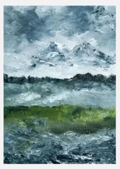 Landscape Study 1905 Canvastavla (30x40 cm)