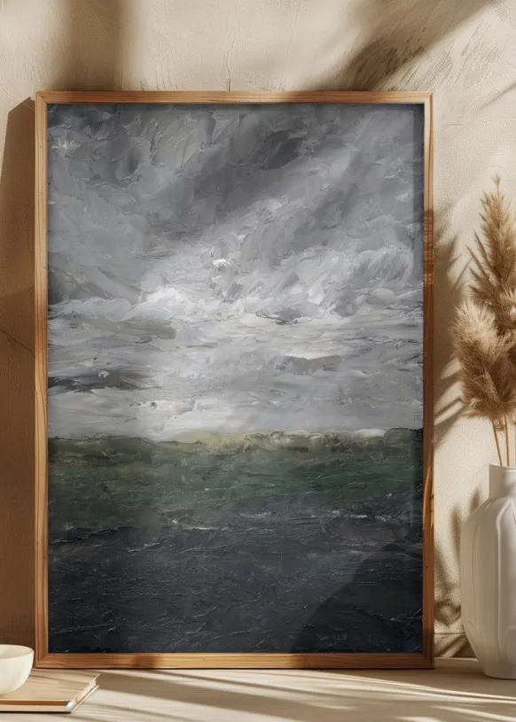 Landscape Study the Heath 1905 Poster (21x29.7 cm (A4))