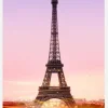 La Tour Eiffel Canvastavla (30x40 cm)